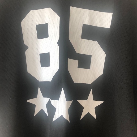 Topman Football style t-shirt ,XL, Black - Picture 3 of 4